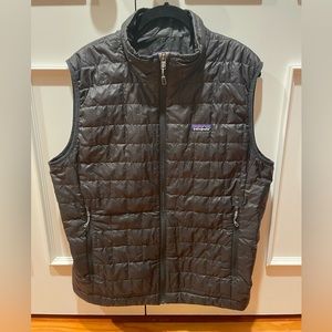 Patagonia Men’s Nano Puff Vest, Black, Size M